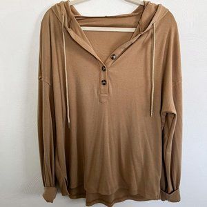 Light Weight Sweater with a Hood